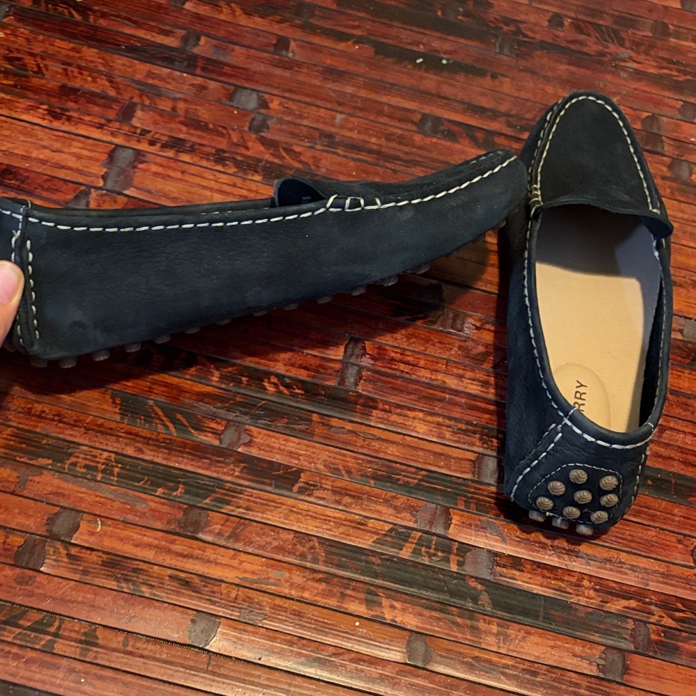 Like NEW Sperry Women's black Moccasins/Loafers - Picture 6 of 6
